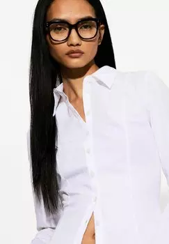 Солнцезащитные очки Bershka, черный