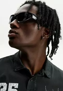 Солнцезащитные очки Bershka, черный