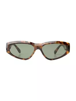 Солнцезащитные очки Bershka, цвет Brown/Caramel/Chocolate