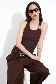 Солнцезащитные очки без оправы & Other Stories, коричневый