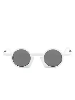 Солнцезащитные очки BL0043 в круглой оправе VAVA Eyewear, белый