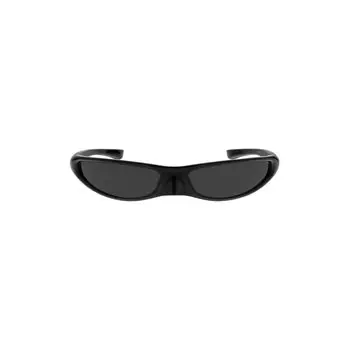 Солнцезащитные очки Blade Rectangle BALENCIAGA, черный