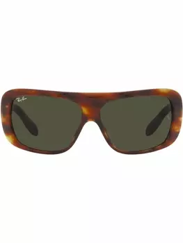 Солнцезащитные очки Blair в оправе черепаховой расцветки Ray-Ban, зеленый