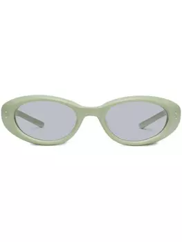 Солнцезащитные очки Blanc GR8 Gentle Monster, зеленый