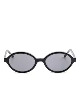 Солнцезащитные очки Bless в овальной оправе Kaleos, черный