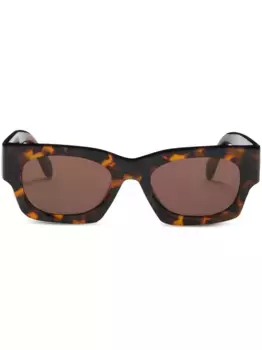 Солнцезащитные очки Bodie Palm Angels Eyewear, коричневый