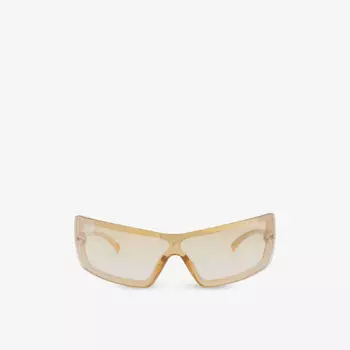 Солнцезащитные очки Bodyguard в прямоугольной оправе из полиэтилена Le Specs, золотой