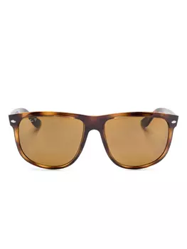 Солнцезащитные очки бойфренда Ray-Ban, коричневый