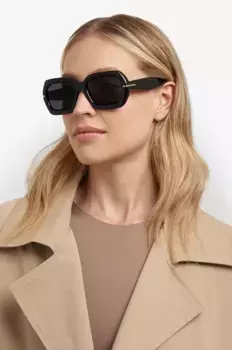 Солнцезащитные очки BOSS, черный