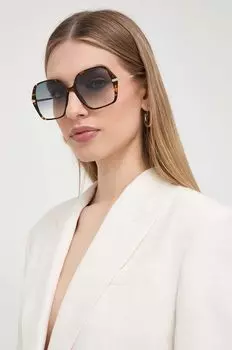 Солнцезащитные очки Boss, коричневый