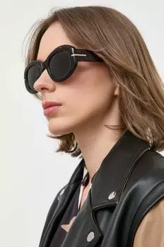 Солнцезащитные очки BOSS, коричневый