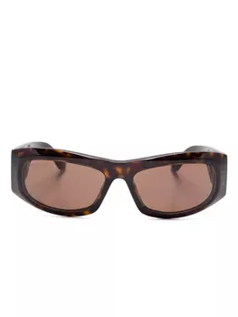 Солнцезащитные очки Bossy Balenciaga Eyewear, коричневый