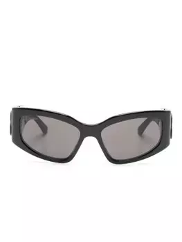 Солнцезащитные очки Bossy кошачий глаз Balenciaga Eyewear, черный