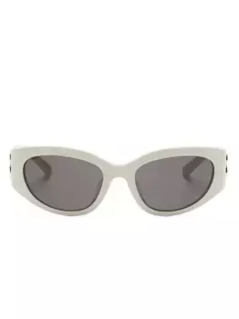 Солнцезащитные очки Bossy Round AF Balenciaga Eyewear, нейтральный