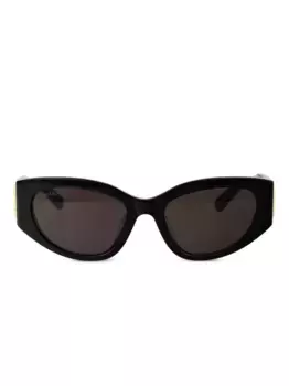 Солнцезащитные очки Bossy в круглой оправе Balenciaga Eyewear, черный