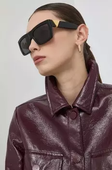 Солнцезащитные очки Bottega Veneta, черный