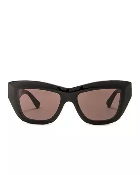 Солнцезащитные очки Bottega Veneta Square, черный