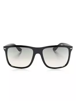 Солнцезащитные очки Boyfriend Two в квадратной оправе Ray-Ban, черный