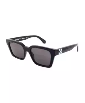 Солнцезащитные очки Branson 11007 с белым логотипом Off White, черный