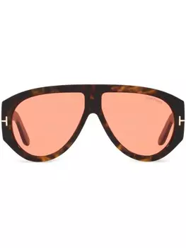 Солнцезащитные очки Bronson TOM FORD Eyewear, коричневый