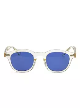 Солнцезащитные очки Bronte в круглой оправе Epos, белый