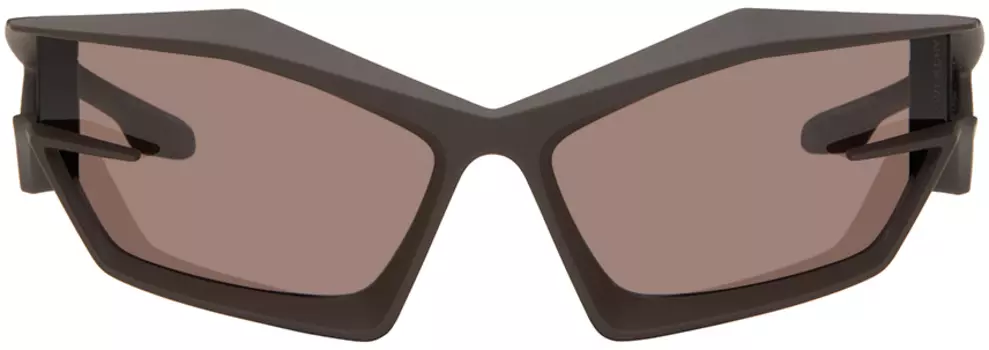 Солнцезащитные очки Brown Giv Cut Givenchy, Matte dark brown