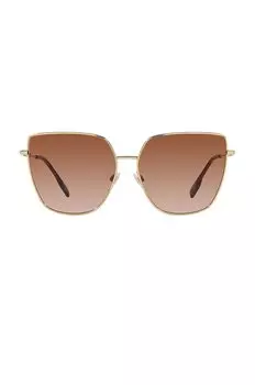 Солнцезащитные очки Burberry Alexis, золотой