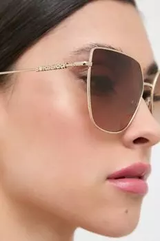 Солнцезащитные очки Burberry, бежевый