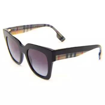 Солнцезащитные очки Burberry, черный