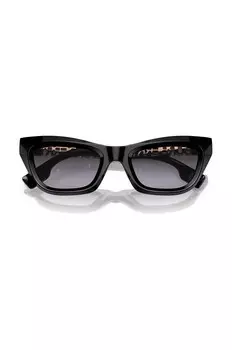 Солнцезащитные очки Burberry, черный