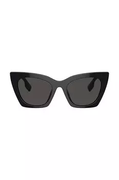 Солнцезащитные очки Burberry, черный