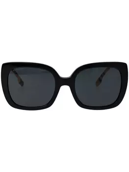 Солнцезащитные очки Burberry Eyewear в квадратной оправе, серый