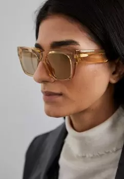 Солнцезащитные очки Burberry, коричневый