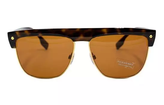 Солнцезащитные очки Burberry Square мужские, золотой