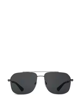 Солнцезащитные очки Burberry в оправе «пилот», черный