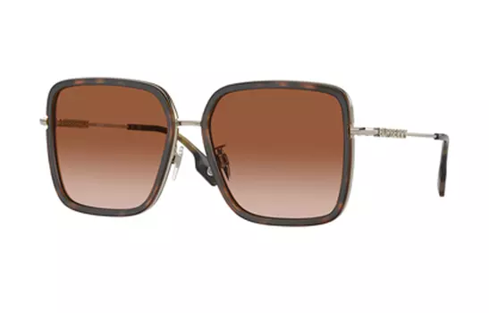 Солнцезащитные очки Burberry женские, бежевый / серый