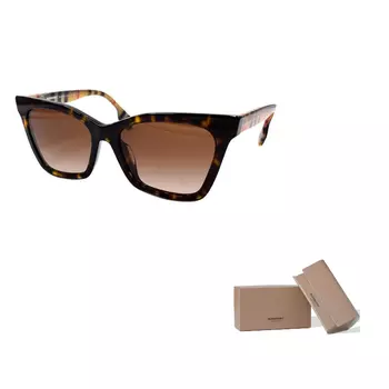 Солнцезащитные очки Burberry женские, коричневый