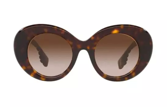 Солнцезащитные очки Burberry женские, коричневый