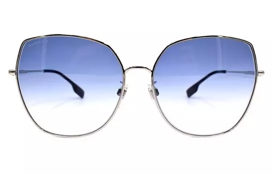 Солнцезащитные очки Burberry женские, серебряный