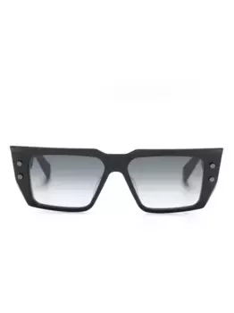 Солнцезащитные очки BVI в оправе 'кошачий глаз' Balmain Eyewear, черный