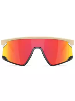 Солнцезащитные очки BXTR в массивной оправе Oakley, коричневый