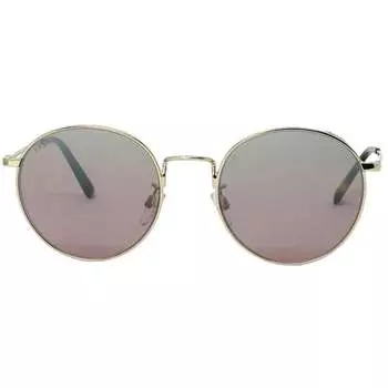 Солнцезащитные очки By0013 H 28z из розового золота Bally, розовый