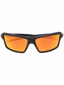 Солнцезащитные очки Cables в прямоугольной оправе Oakley, черный
