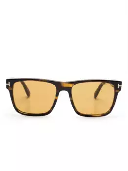 Солнцезащитные очки Calder TOM FORD Eyewear, коричневый