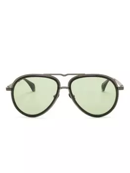 Солнцезащитные очки Cale пилотная оправа Vivienne Westwood, серые