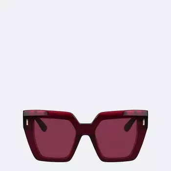 Солнцезащитные очки Calvin Klein Acetate Modified Square, красный