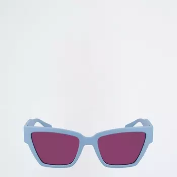 Солнцезащитные очки Calvin Klein Pride Iconic Monogram Cat Eye, лазурный