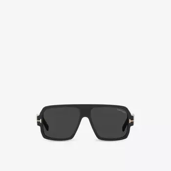 Солнцезащитные очки Camden в квадратной оправе из ацетата FT0933 Tom Ford, черный
