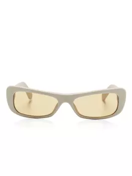 Солнцезащитные очки Capri Jacquemus, зеленый