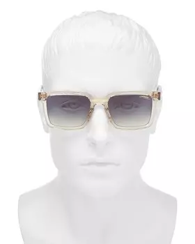 Солнцезащитные очки Carrera Victory Square, 52 мм, синий